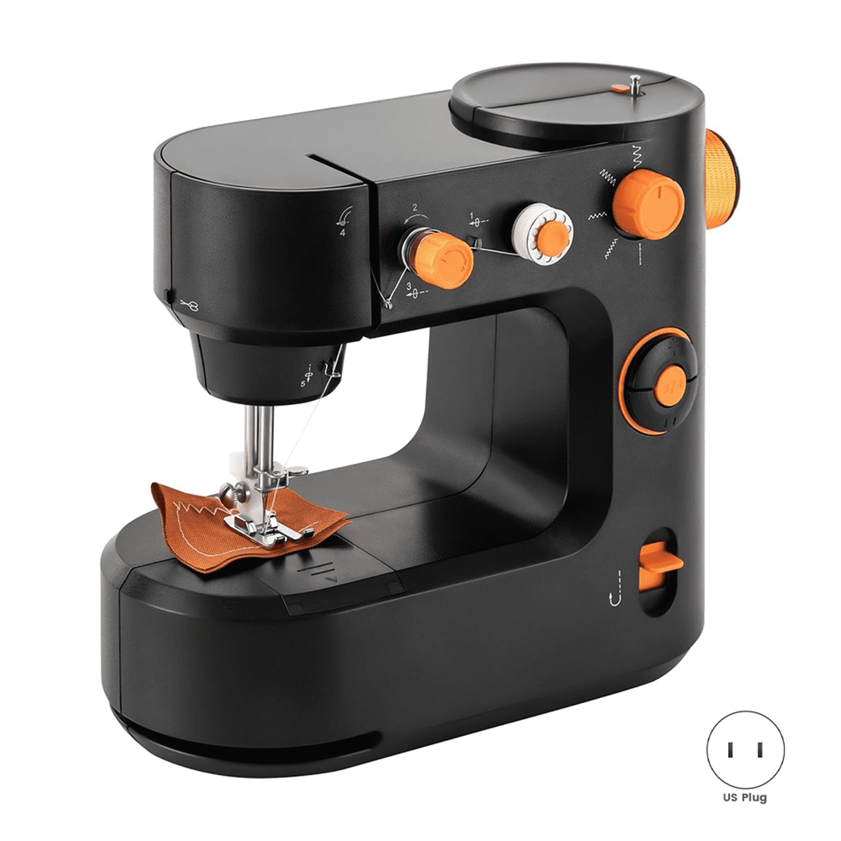 Leather Sewing Machine, Sewing Machine for Beginners, Leather Stitching Machine Kids Sewing Machine US Plug