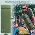 thumbnail image 4 of Almohadilla para dormir Elegear, autoinflable, de espuma viscoelástica de 3,1 cm con almohada, 4 of 8