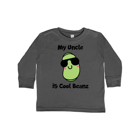 

Inktastic Cool Beans Uncle Gift Toddler Boy or Toddler Girl Long Sleeve T-Shirt