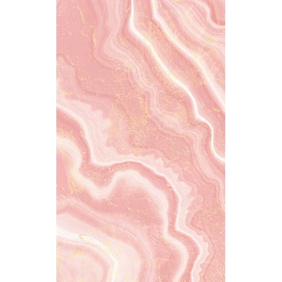 Pink Agate (Blank Lined Journal), (Hardcover)