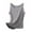 Gray, variant on Annhoo Plus Size Tank Tops for Women Crew Neck Solid Sleeveless Shirts Casual Comfy Soft Beach Vacation Basic Blouses