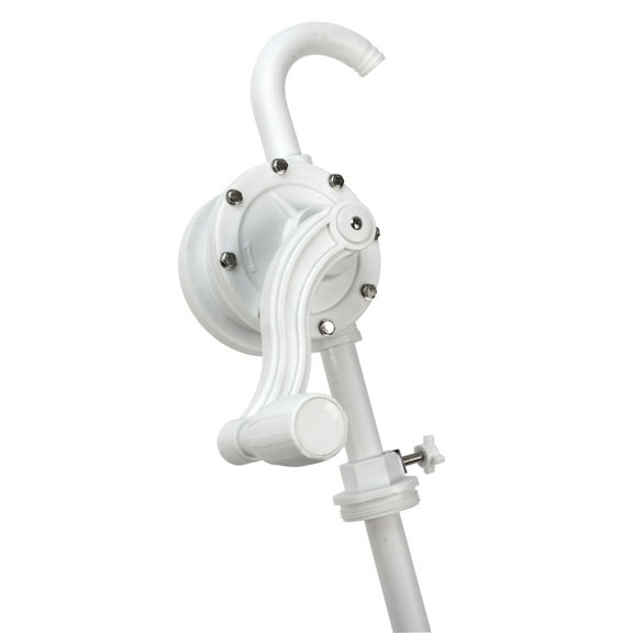 Performance Tool W54285 DEF (Diesel Exhaust Fluid) Rotary Barrel Pump for 55 Gallon Drums, 7 Gallons per 100 Revolutions, White