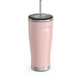 thumbnail image 3 of Thermos ICON Series Stainless Steel Vacuum Insulated Cold Tumbler with Straw, Pink, 24oz, 3 of 5