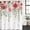 White, variant on Pink Spring Floral Shower Curtain, Waterproof Shower Curtains for Bathroom, Weeping Romantic Flowers Wooden Washable Fabric Bathtub Curtain Set Bath Decor with 12 Hooks 72"x78"