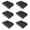 thumbnail image 1 of 6X PU Leather Collection Letter Tray, Document Desk Organizer,Stackable  File Document Tray Holder (Black), 1 of 6