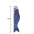 thumbnail image 4 of Bateau Streamer Carpe Manche à Vent Japonais Bleu, 4 of 8