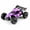 Purple, variant on ZOGYMOZ RC Cars with 2 Batteries, 1:16 Remote Control Cars with Spray, 2.4 Ghz off Road RC Truck for Kid, Black