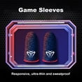 thumbnail image 4 of Injueey 10 piezas de fundas para dedos para juegos de teléfonos móviles, guantes antideslizantes sensibles a prueba de sudor, fundas de fibra Videojuegos y accesorios Rojo Tipo 1, 4 of 6