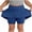 Blue, variant on shoper Girls Spring Dresses Size 5-6, Girls Athletic Skort with Built-In Shorts Pockets for Play Sports Comfort