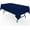 Blue, variant on Durable Table Cloth Reusable Polyester White Tablecloths for Rectangle Tables, Washable Fabric Table Cover for Holiday Party, Dinner, Wedding & Baby Shower 60" x 102"