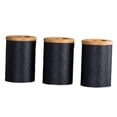 thumbnail image 5 of perfk Kitchen Canister Set Coffee Tea Sugar Container Decorative Canisters Multipurpose Airtight Food Storage Jars for Cookie Flour black, 5 of 9