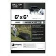 thumbnail image 2 of Foremost Dry Top 6 ft. x 6 ft. Heavy Duty Polyethylene Tarp Black, 2 of 4