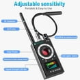 thumbnail image 6 of Hidden Camera detectors,Bug detectors,Portable Signal Detector, Camera Finder for Listening Device Hidden Camera in Office or Hotel or Business Meeting or car（Black）, 6 of 10