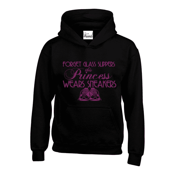 Women Sweatshirts and Hoodies - Soccer This Princess Wears Sneakers
