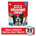 MilkBone Brushing Chews Daily Dental Dog Treats, Small/Medium, 27.5 Oz