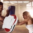 thumbnail image 5 of Objetivo De Mano De Boxeo Arc Boxing Hand Target Sanda Fighting Training Focus Kick Punch Pad (Rojo) Likrtyny  Para Estrenar, 5 of 5