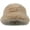 Khaki, variant on Faux Fur Bucket Hat for Women Men Winter Warm Fuzzy Fluffy Snow Hat Thick Plush Fisherman Cap