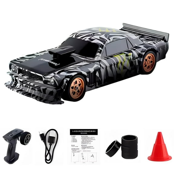 1:43 Scale Mini 4WD Drift RC Car High Speed Professional Racing Vehicle,Wireless Remote Control Toy for Boys, Kids Gift Race Car