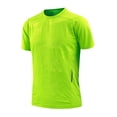thumbnail image 6 of DxhmoneyHX Boys Athletic Shirts Youth Kids Quick Dry Moisture Wicking Short Sleeve Active Tops Loose Fit Summer Breathable Performance T Shirts Age 3-14 Years, 6 of 6