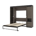 thumbnail image 6 of Atlin Designs 98" Full Murphy Bed with Narrow Storage in Bark Gray, 6 of 13