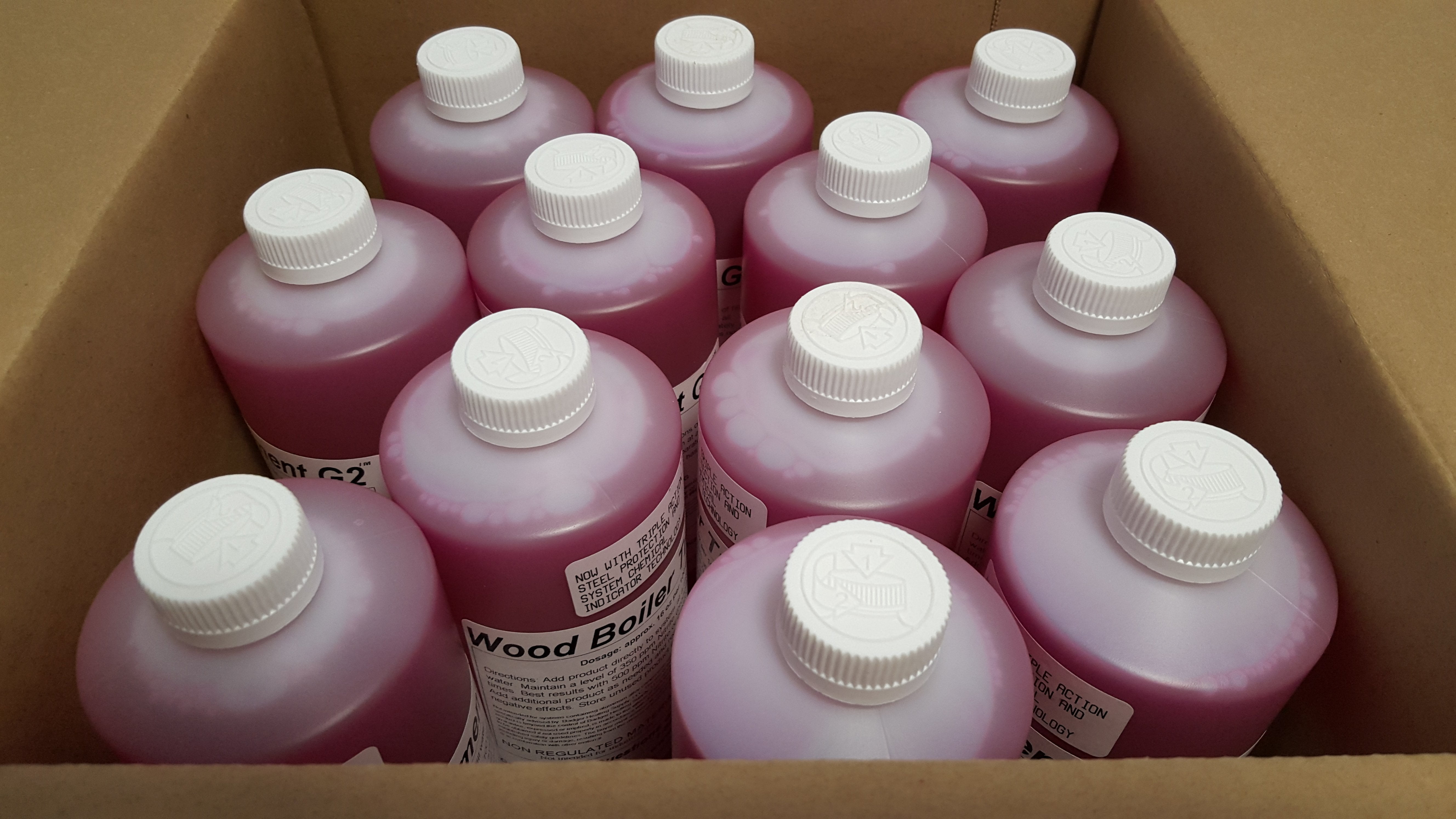 Wood Boiler Treatment G2 W/Chemical Detection Full Case (12)