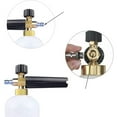 thumbnail image 4 of Brass Foam Cannon Nozzle Tips, 1.1mm Orifice, 3000PSI Pressure, Universal Fit, for Snow Foam Lance,Washing Machines, 4 of 7