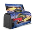 thumbnail image 4 of PHELIKA Bass Fish Jumping 03 Magnetic Mailbox Covers Standard Size 25.5"H x 21"W, 4 of 8