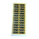 thumbnail image 4 of Etiquetas para apilar pesas. Etiquetas universales para pesas. Calcomanías para artículos deportivos, culturismo y entrenamiento de fuerza. 25 kg Negro Amarillo, 4 of 8