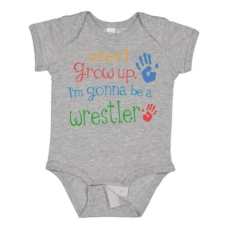 

Inktastic Future Wrestler Wrestling Gift Baby Boy Bodysuit