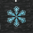 thumbnail image 4 of Inktastic Icy Blue Winter Snowflake Women's T-Shirt, 4 of 5