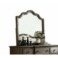 thumbnail image 3 of Distressed Grey Finish Beveled Wall Mirror, 3 of 3