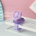 thumbnail image 6 of NEGZHI Rechargeable Wrist-Worn LED Fan: USB-Powered 3-Speed Portable Fan with Colorful Illumination - Hands-Free Cooling for Travel, Outdoors & Events, 6 of 9