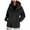 Black, variant on Women's Rain Jackets Waterproof with Hood Lightweight Rain Suit for Women Loose Trench Coats Outdoor Windbreaker Fall Fashion (Khaki, 3XL)