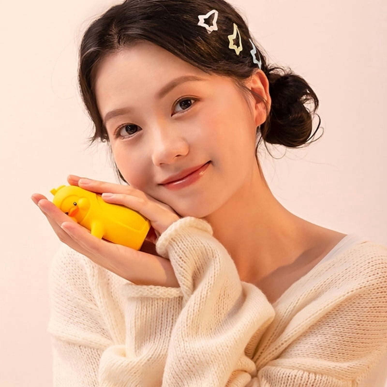 Portable Hand Warmer Featuring 45 50 55℃ Settings Lovely Duck Pocket Warmer