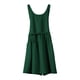 thumbnail image 2 of Delantal de cocina Macarena delantal portátil de cuello redondo con bolsillos verde, 2 of 8