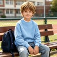 thumbnail image 3 of Abcomgle Boys Shirts Long Sleeve 10-12 Thermal Waffle Crewneck Tshirts for Boys Winter Basic Top for Boys Warm Boys Tee Tops, 3 of 8