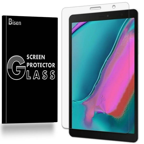 Fit For Samsung Galaxy Tab A 8.0 (2019) [BISEN] Tempered Glass Screen Protector, Anti-Scratch, Anti-Shock, Shatterproof, Bubble Free