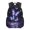 Butterflies, variant on T-rex Dinosaur Print Lightweight Student Backpack, Waterproof Polyester School Bag, Adjustable Shoulder Straps School Backpack for Camping