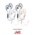 thumbnail image 7 of JVC HA-EC25WB Sports Wireless Earbuds - in Ear Bluetooth Headphones with Pivot & Slide Motion Fit - Sweat Proof IPX2, 6.5 Hour Rechargeable Battery, Mic and Remote (Black), 7 of 7
