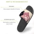 thumbnail image 3 of GZHJMY Stylish Slides for Women Men, A Japanese Man Stands Near Cherry Blossoms Soft Flexible Slip-on Sandals Slippers, 3 of 7