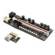 thumbnail image 2 of Tarjeta adaptadora alimentada por PCIE Riser Bling Bling adaptador alimentado por GPU Mining, 2 of 12