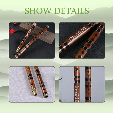 Bamboo Flute Woodwind Musical Instrument Beginner Learner Student Practice Training Traditional Handmade Professional Bamboo Flutes Walmart Canada
