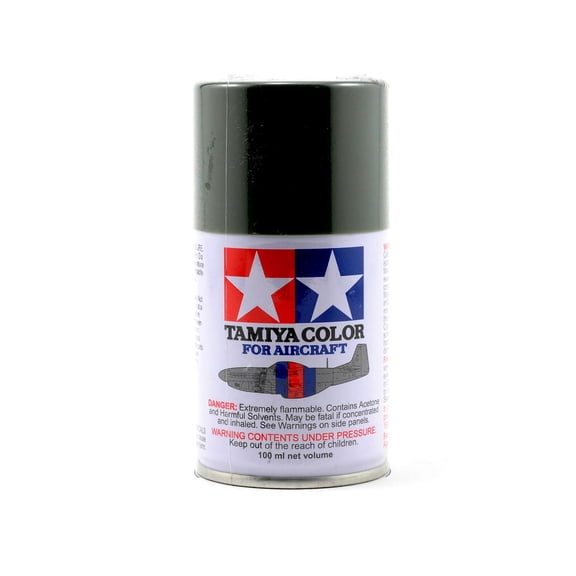 Tamiya Aircraft 86514 AS-14 Olive Green (USAF) Spray Lacquer Paint Aerosol 100ml
