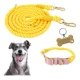 thumbnail image 1 of Correa Doble 2.4m Y Collar Para Perro. Set Nube Kewoow, 1 of 8