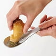 thumbnail image 3 of ENJOYW Râpe en Acier Inoxydable pour Gingembre et Ail, Cuillère, Plateau, Outil de Cuisine, 3 of 7