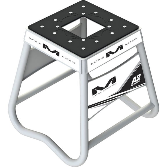 Matrix Concepts Llc A2-100 A2 Aluminum Stand - White/Black