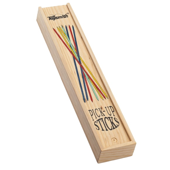 Juego Pick-Up Sticks Toysmith Neato! 41 piezas con caja de almacenamiento