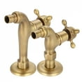 thumbnail image 3 of Vintage Solid Brass Single Handle Faucet for Washing Machine Wall Mounted Water Tap, 3 of 8