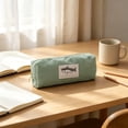 thumbnail image 2 of Hyknon Cute Shark Pencil Case, Large Capacity Vintage Pencil Zipper Pouch, Portable Stationery Makeup Bag Organizer, Classroom College Office Supplies, 2 of 6