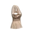 thumbnail image 2 of GEORGE G BLUSA CR MC CORRUGADA SMOCK CINTURA, 2 of 4